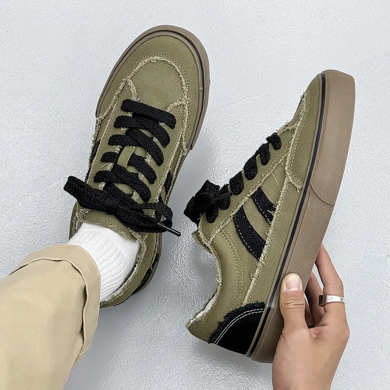 Ignition Slip Resistant, Abrasion Resistant, Lightweight, Breathable Low Top Skateboard Shoes Men's-3
