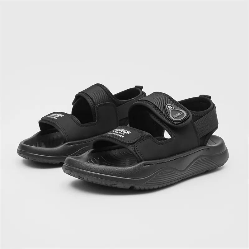 Ignition Beach Sandals Men White/Black/Green-5