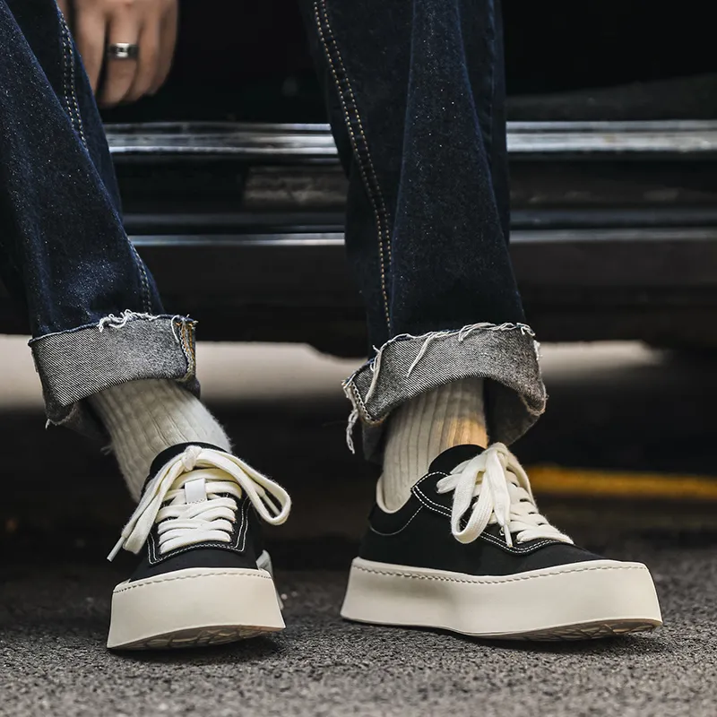 Ignition Slip Resistant Low Top Skateboard Shoes Men's-6