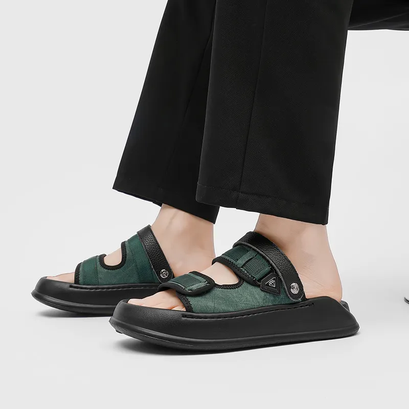 Ignition Beach Sandals Men's Green-6