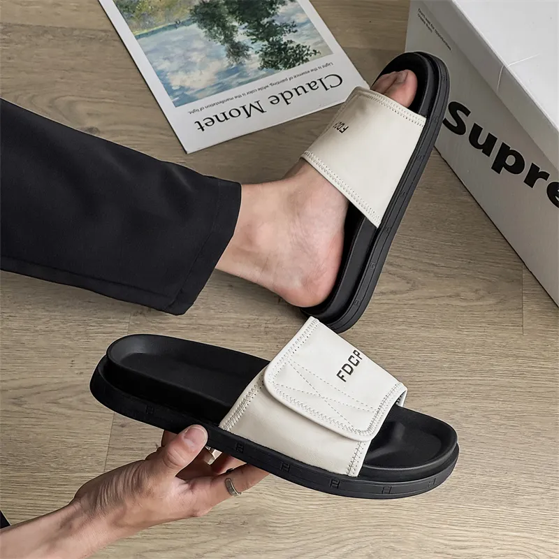 Ignition Slip Resistant Abrasion Resistant Slide Slippers Men's-2