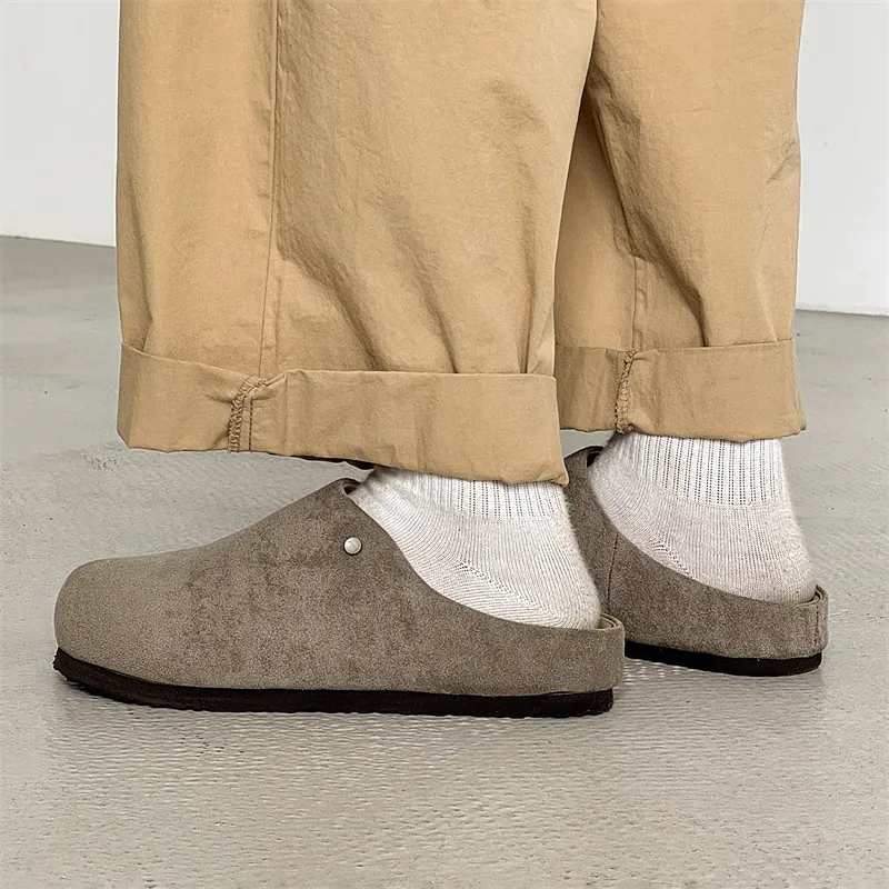 Ignition Stitching Odor Resistant Slip Resistant Closed Toe Slippers Unisex-13