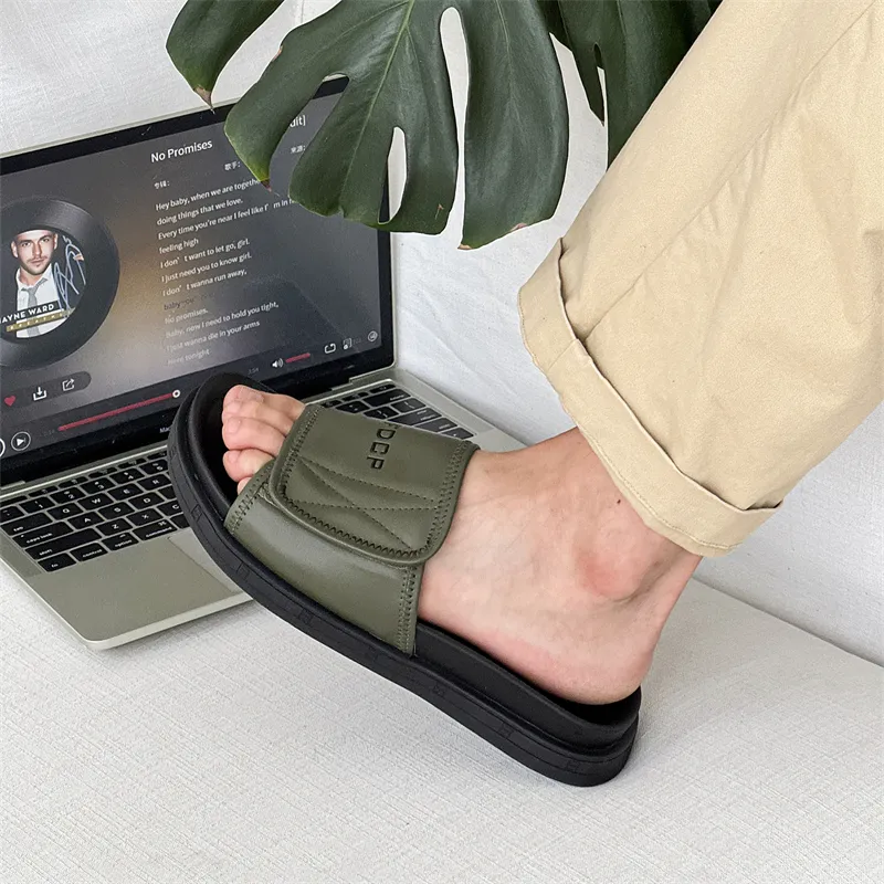 Ignition Slip Resistant Abrasion Resistant Slide Slippers Men's-19