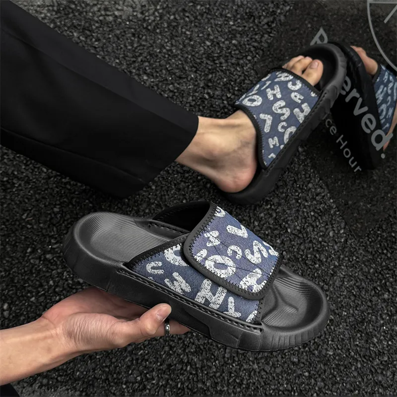 Ignition Slide Slippers Men's Blue-1