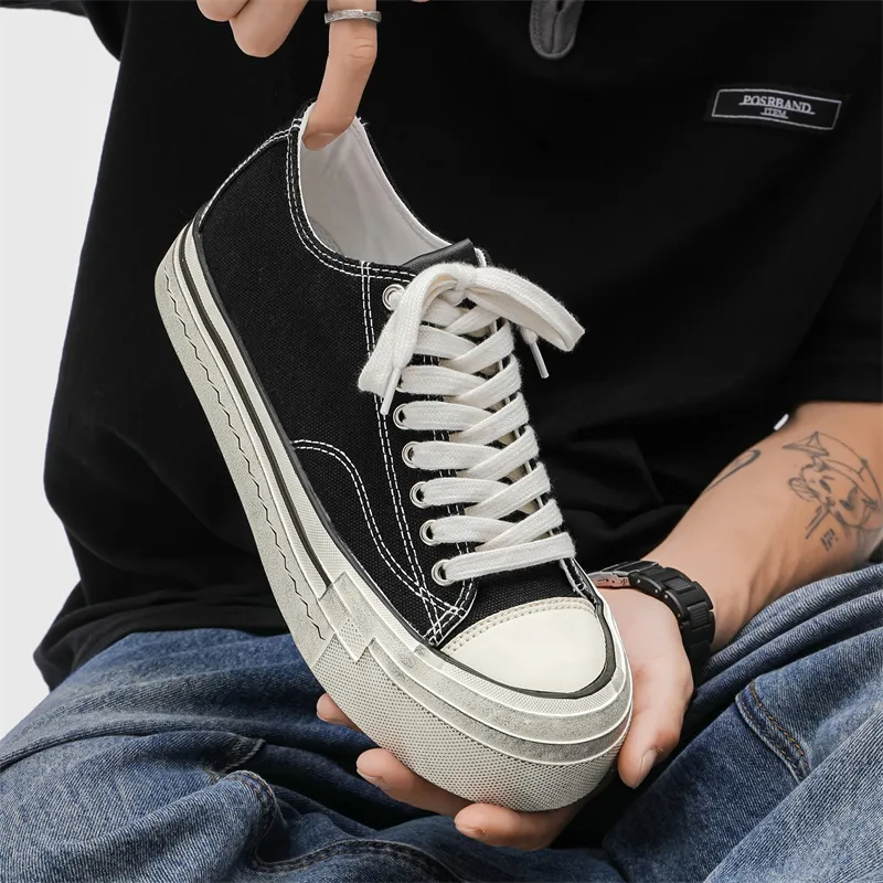 Ignition Wear resistant And Lightweight Low Top Skateboard Shoes Men's-3