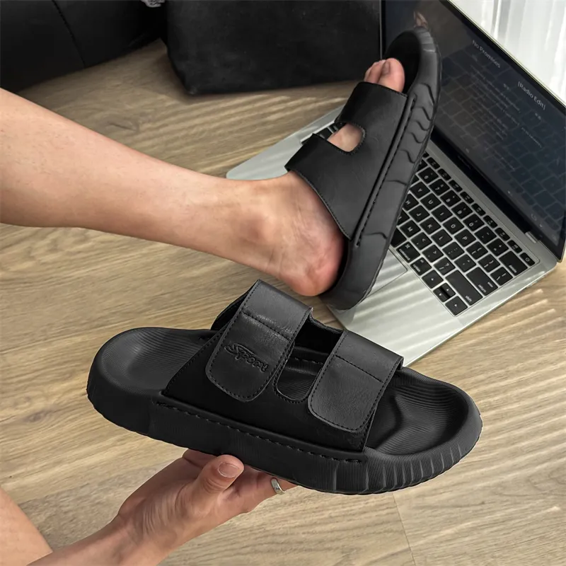 Ignition Stitching Quick Dry Slide Slippers Men's-3