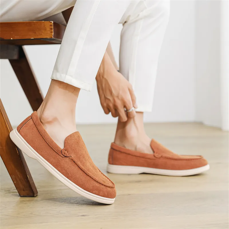 Ignition Loafers Low Heel 1 3cm Men's-4