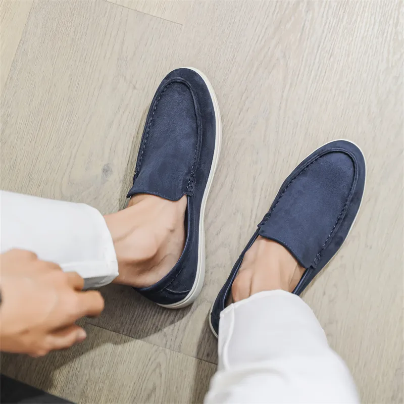 Ignition Loafers Low Heel 1 3cm Men's-10