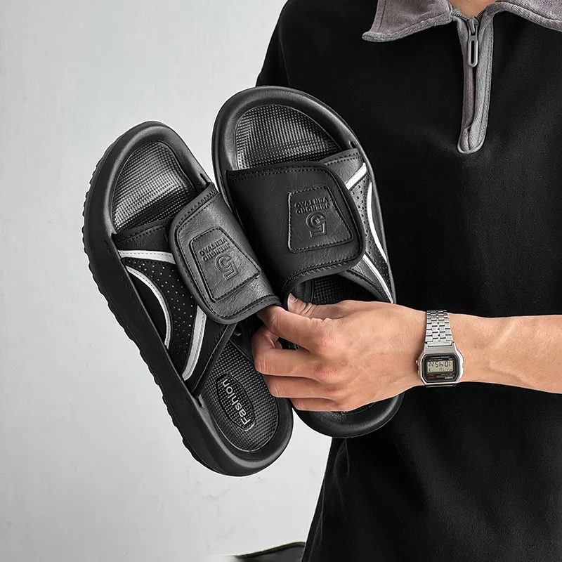 Ignition Slip Resistant Abrasion Resistant Slide Slippers Men's-8