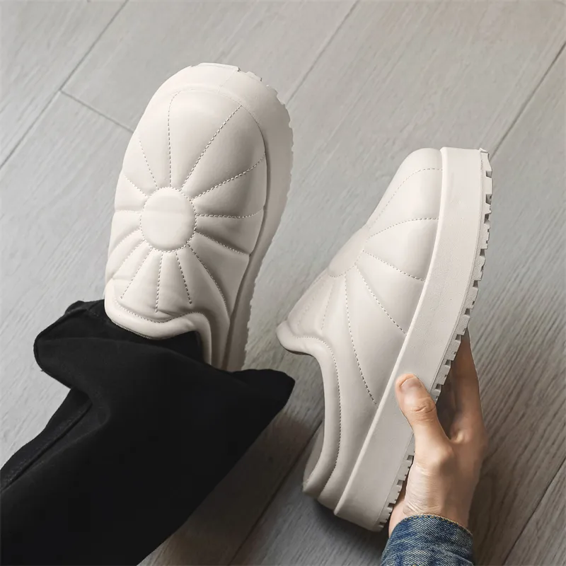 Ignition Rubber Sole Abrasion Resistant Slip Resistant Closed Toe Slippers Men's-2