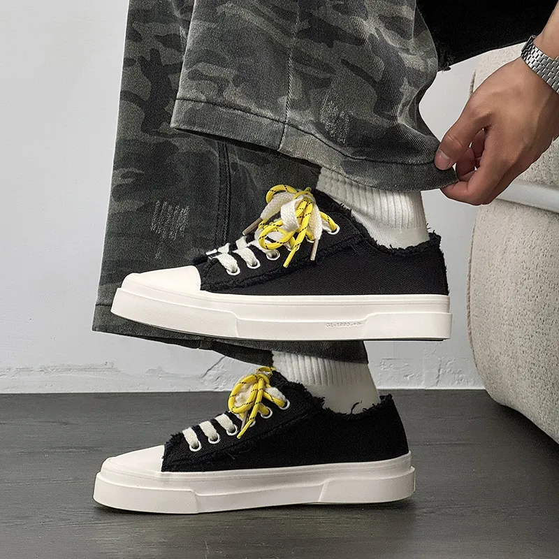 Ignition Low Top Canvas Shoes Men's-19