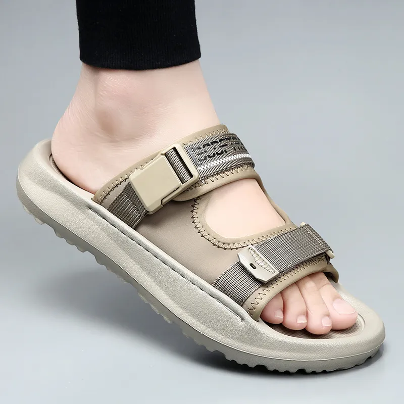 Ignition Slip Resistant Odor Resistant Abrasion Resistant Slide Slippers Men's-4