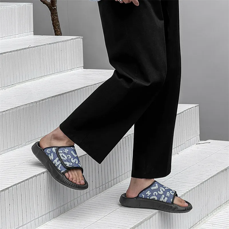 Ignition Slide Slippers Men's Blue-5