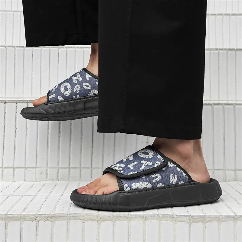 Ignition Slide Slippers Men's Blue-6