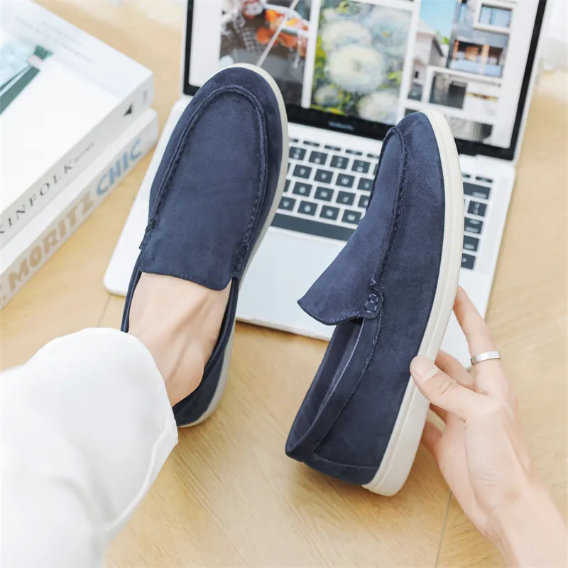 Ignition Loafers Low Heel 1 3cm Men's-13