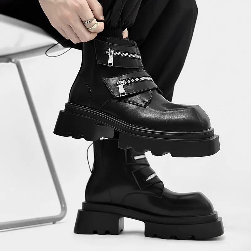 Ignition Ankle Boots Men's Black-3