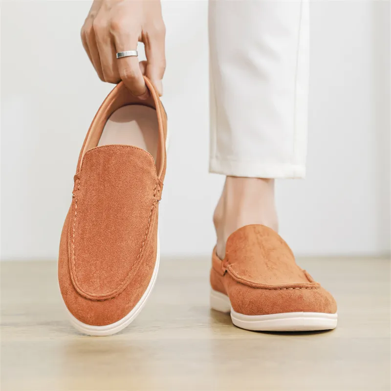 Ignition Loafers Low Heel 1 3cm Men's-6