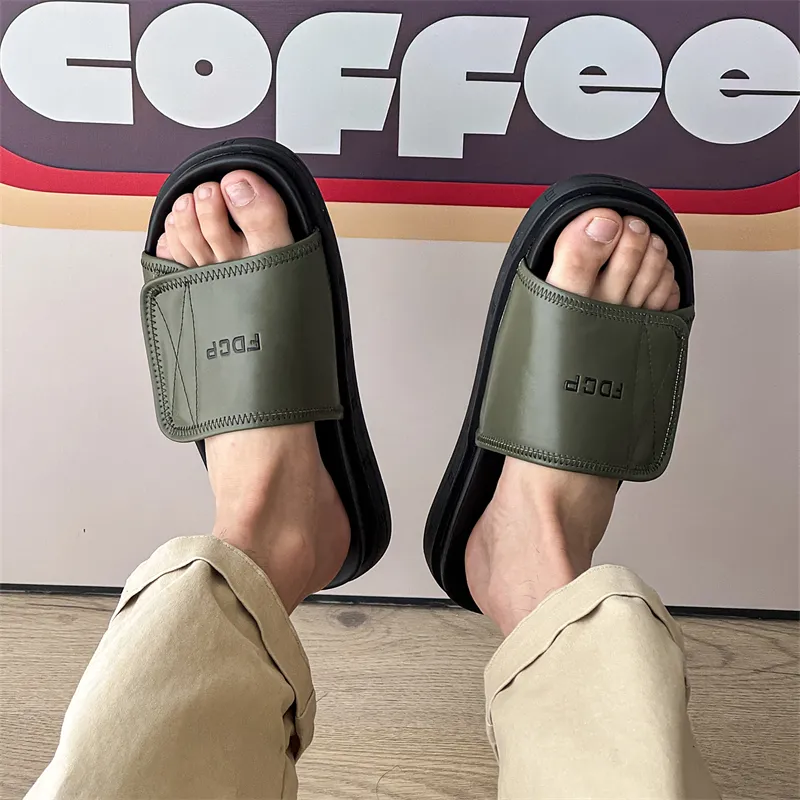 Ignition Slip Resistant Abrasion Resistant Slide Slippers Men's-18