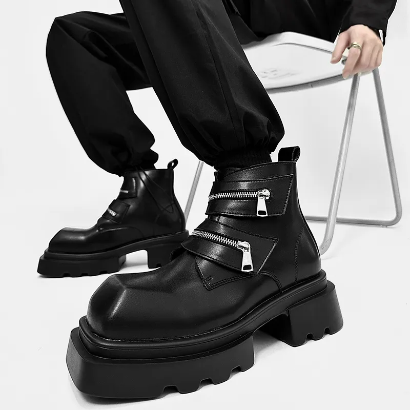 Ignition Ankle Boots Men's Black-4