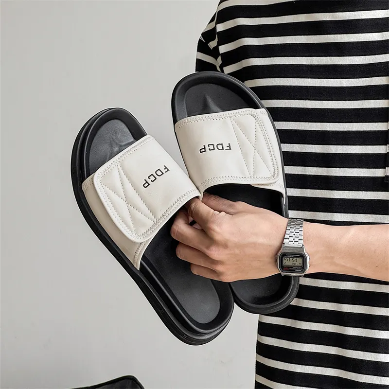 Ignition Slip Resistant Abrasion Resistant Slide Slippers Men's-3