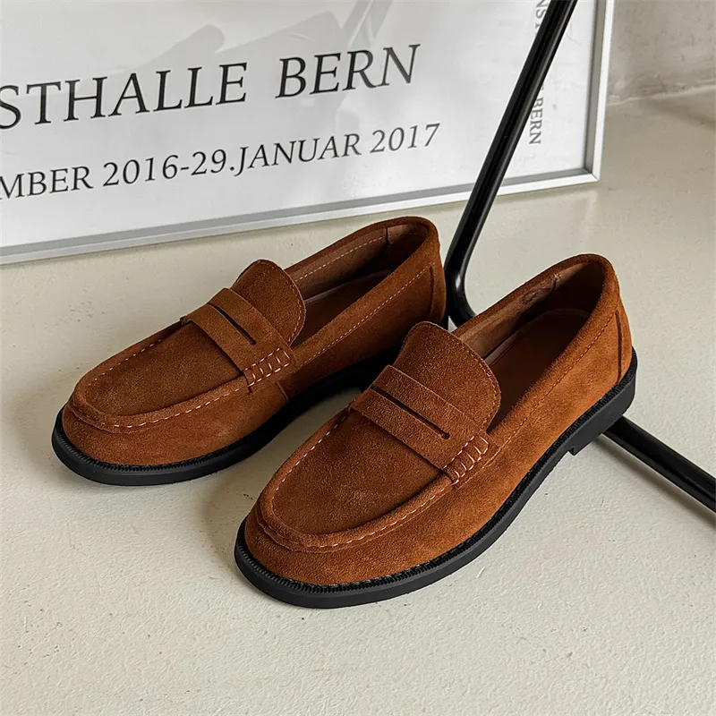 Ignition Loafers Men Apricot/Beige/Brown-19