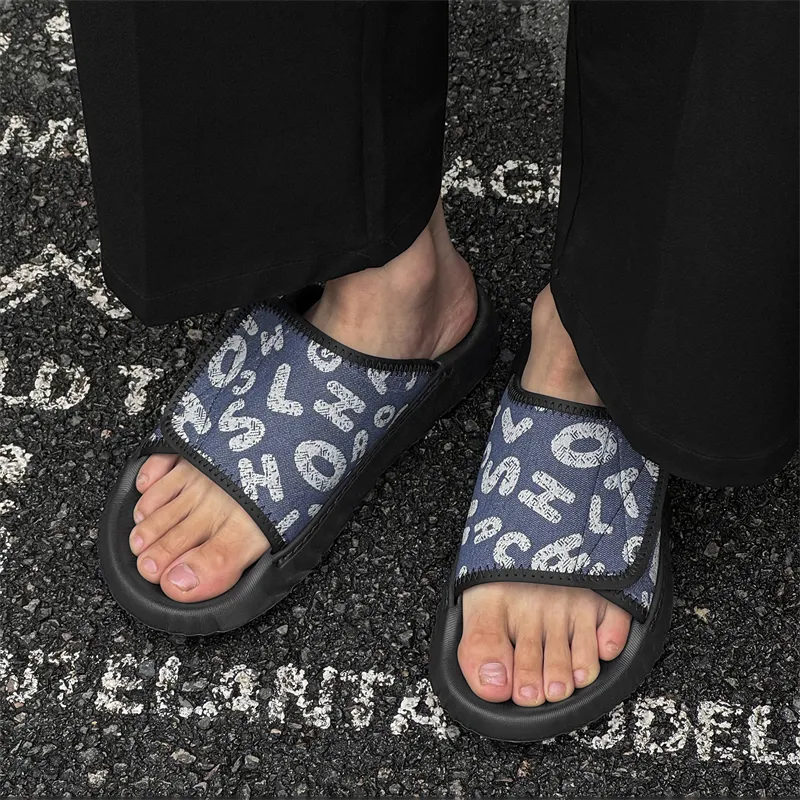 Ignition Slide Slippers Men's Blue-3