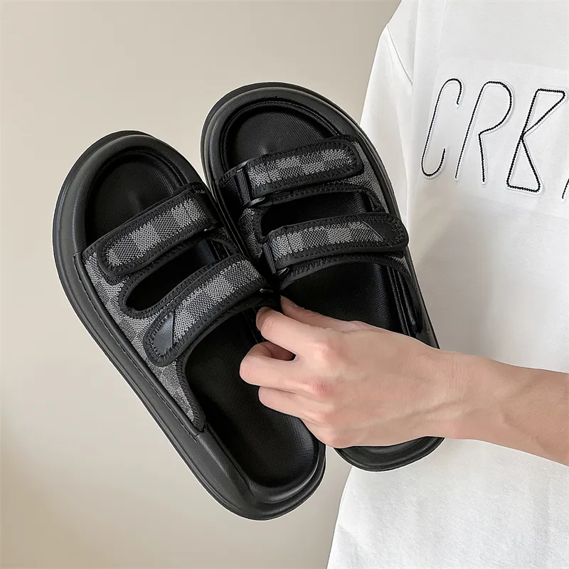 Ignition Slip Resistant Abrasion Resistant Slide Slippers Men's Black-2