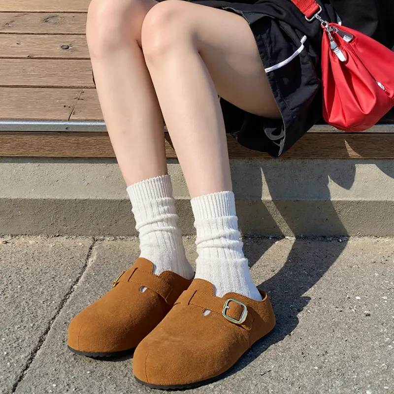 Ignition Rubber Sole Abrasion Resistant Slip Resistant Closed Toe Slippers Unisex-12