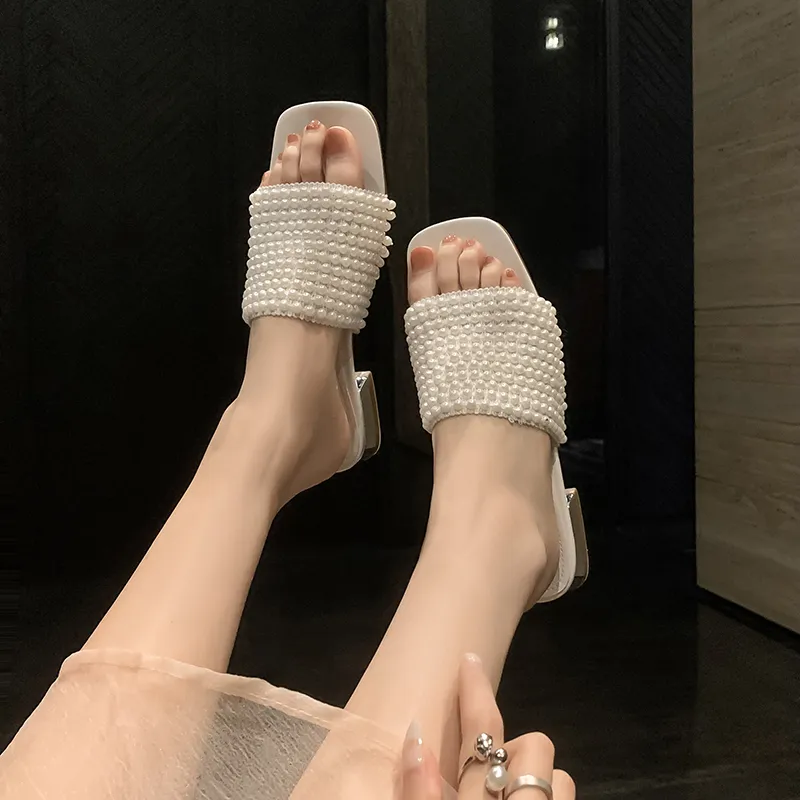 Rongcheng Shoe King TPR Sole Slip Resistant Odor Resistant Abrasion Resistant Slide Slippers Women's-3
