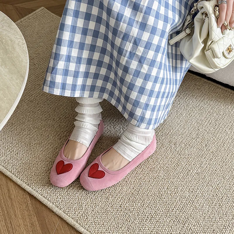 Rongcheng Shoe King Casual Single Shoes Women's Pink-4