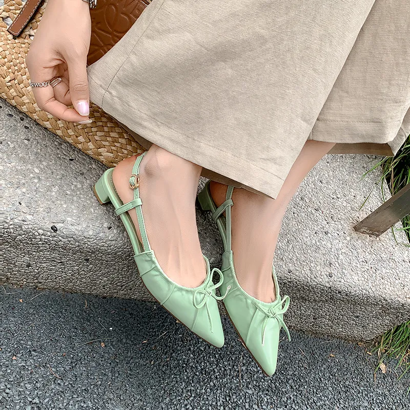 Rongcheng Shoe King Chunky Heel High Heels Women's-5