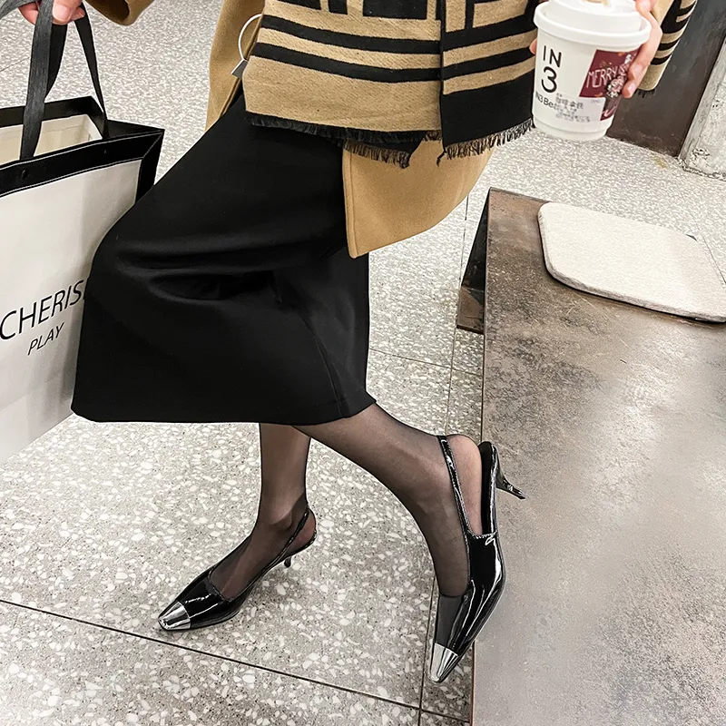 Rongcheng Shoe King High Heels Women's Black-3