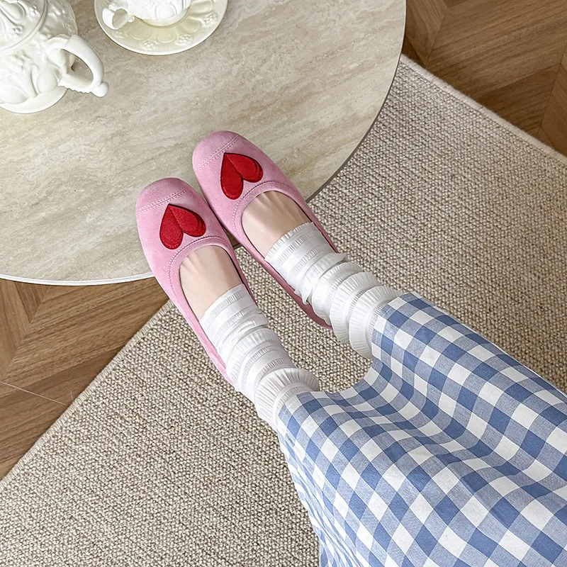 Rongcheng Shoe King Casual Single Shoes Women's Pink-5