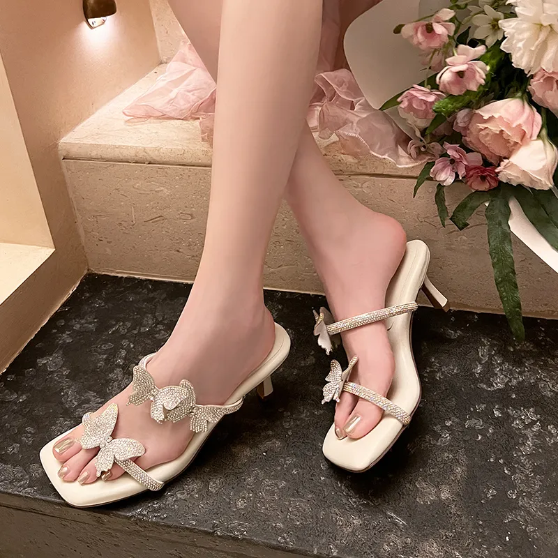Rongcheng Shoe King TPR Sole Slip Resistant Abrasion Resistant Slide Slippers Women's-1