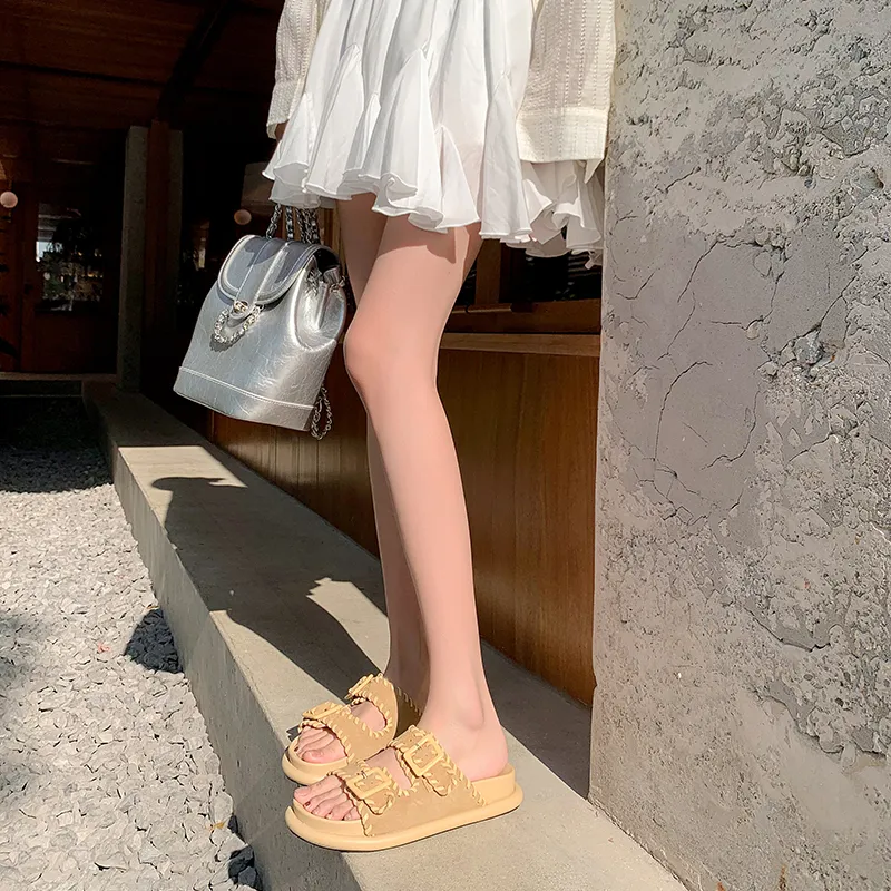 Rongcheng Shoe King Slip Resistant Abrasion Resistant Slide Slippers Women's-6