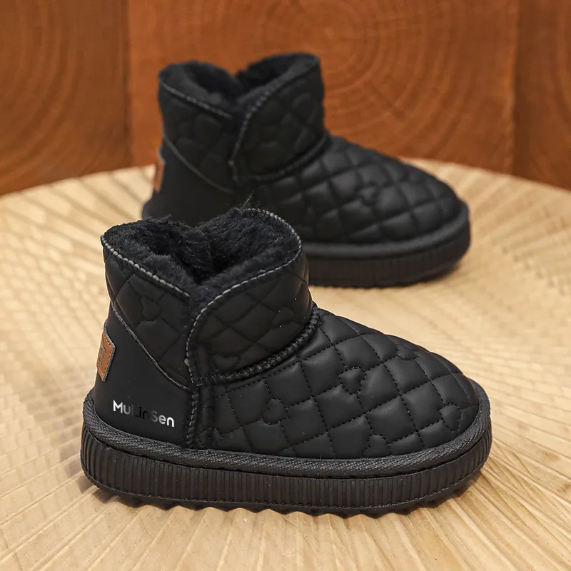 Mulinsen Slip Resistant, Abrasion Resistant, Breathable, Thermal High Top Kids Lifestyle Shoes Kids'-17