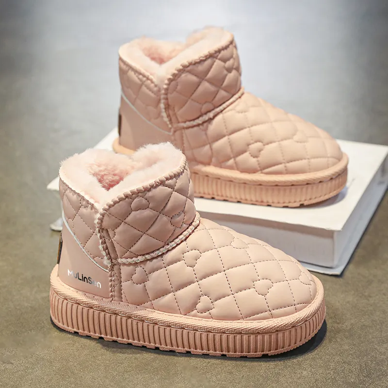 Mulinsen Slip Resistant, Abrasion Resistant, Breathable, Thermal High Top Kids Lifestyle Shoes Kids'-13