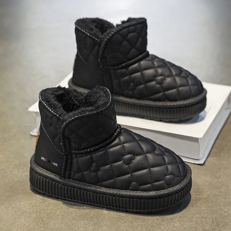 Mulinsen Slip Resistant, Abrasion Resistant, Breathable, Thermal High Top Kids Lifestyle Shoes Kids'-20