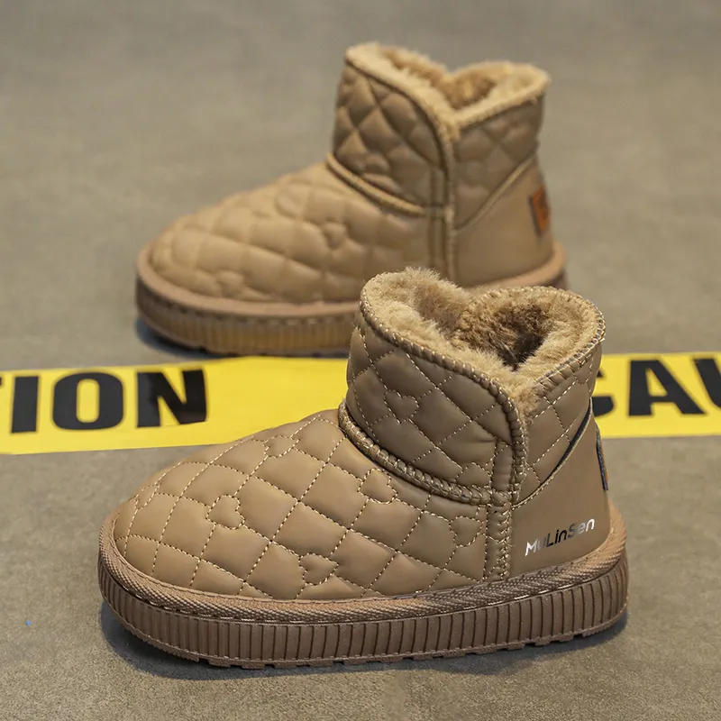 Mulinsen Slip Resistant, Abrasion Resistant, Breathable, Thermal High Top Kids Lifestyle Shoes Kids'-5