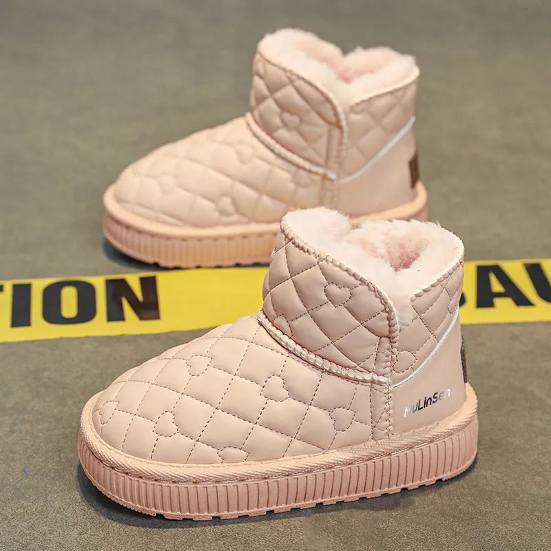 Mulinsen Slip Resistant, Abrasion Resistant, Breathable, Thermal High Top Kids Lifestyle Shoes Kids'-12