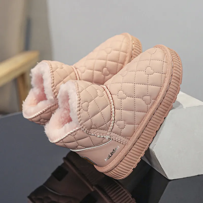 Mulinsen Slip Resistant, Abrasion Resistant, Breathable, Thermal High Top Kids Lifestyle Shoes Kids'-8