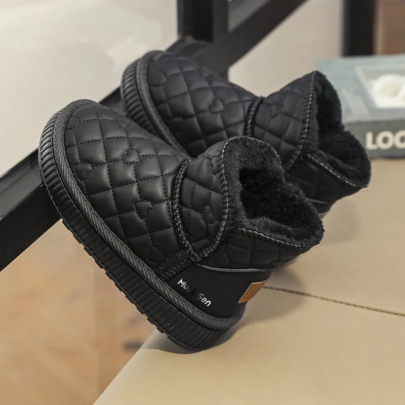 Mulinsen Slip Resistant, Abrasion Resistant, Breathable, Thermal High Top Kids Lifestyle Shoes Kids'-18
