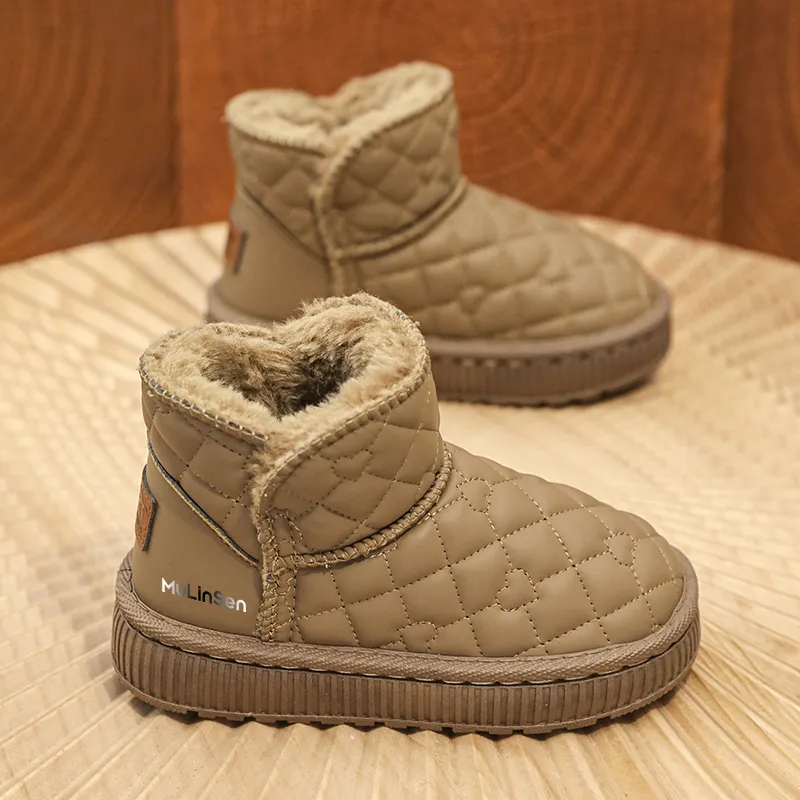 Mulinsen Slip Resistant, Abrasion Resistant, Breathable, Thermal High Top Kids Lifestyle Shoes Kids'-3