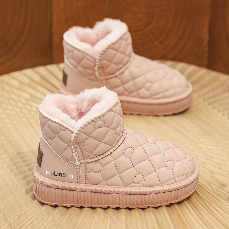 Mulinsen Slip Resistant, Abrasion Resistant, Breathable, Thermal High Top Kids Lifestyle Shoes Kids'-10