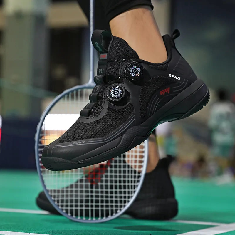 Kung Fu Partners Low Top Badminton Shoes Unisex-2