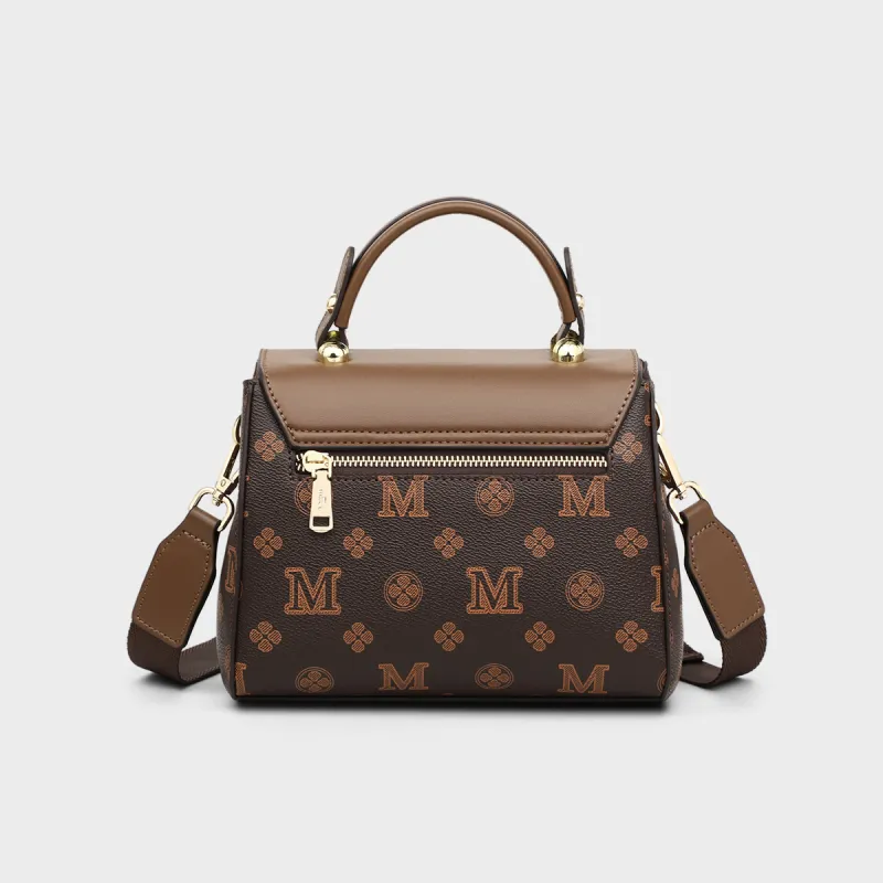 MILLIE'S Synthetic Leather Shoulder Bag, Crossbody Bag, Handbag Regular Women's Coffee-7