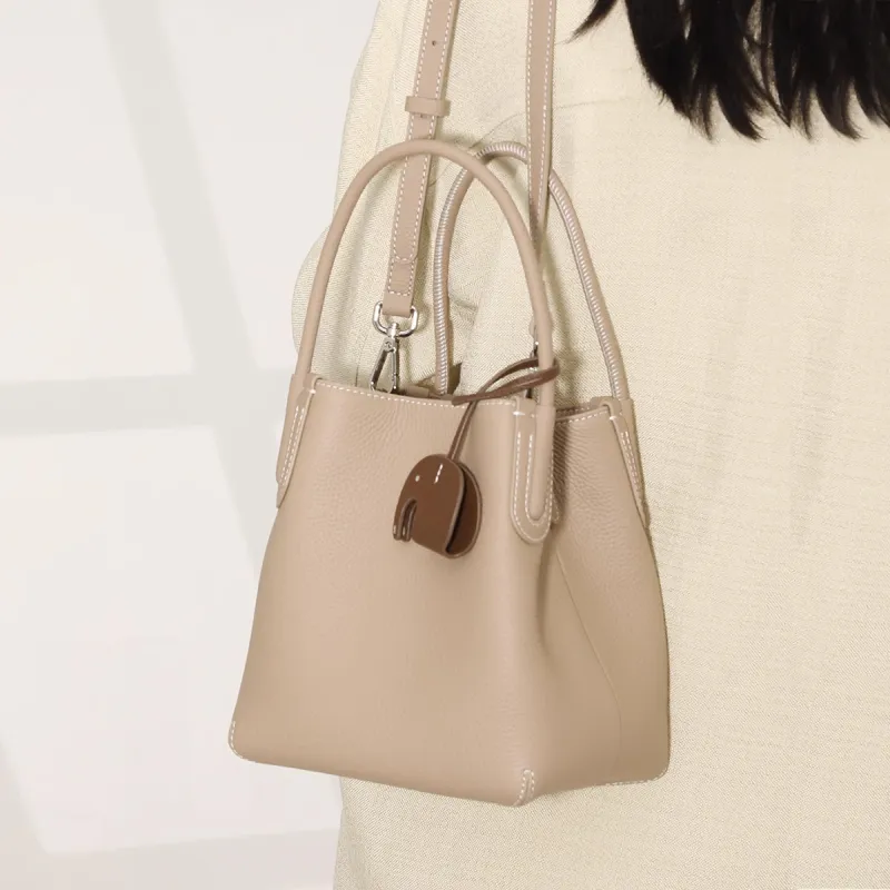 MILLIE'S Cow Leather Patchwork Synthetic Leather Shoulder Bag Crossbody Bag Handbags Regular Women's Multicolor-2
