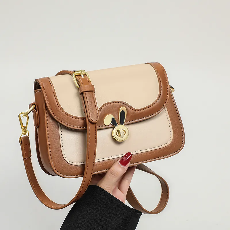 Millies Crossbody Bags White & Khaki-2
