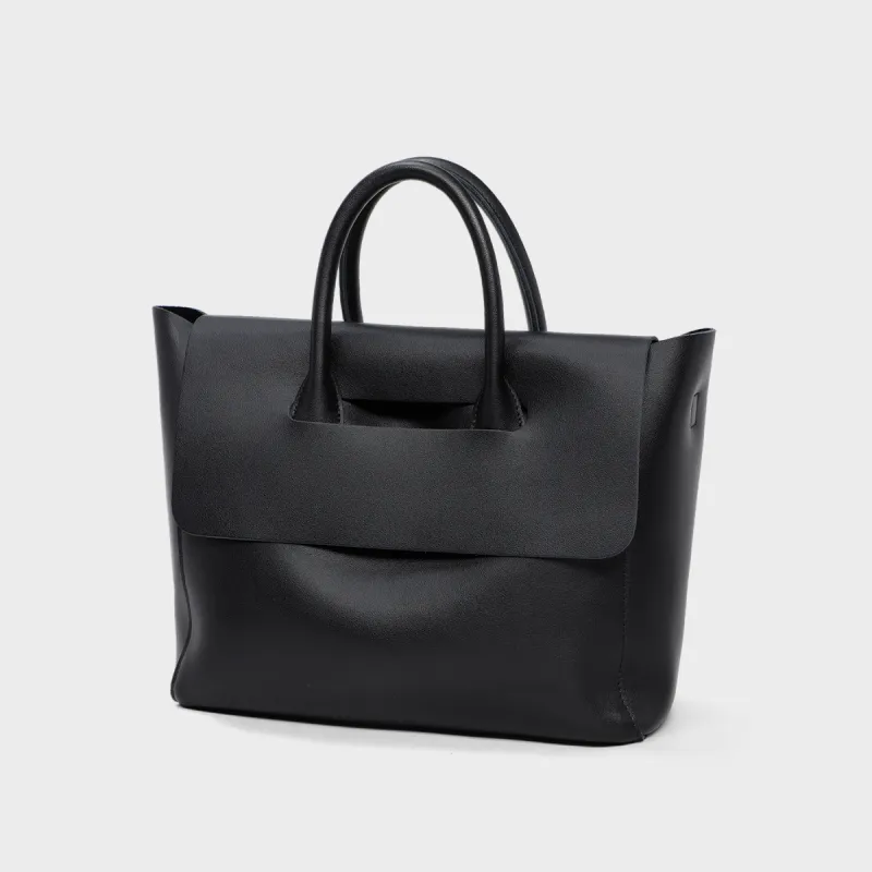 MILLIE'S Cow Leather Shoulder Bag, Crossbody Bag, Handbag, Tote Bag Regular Women's Gray-8