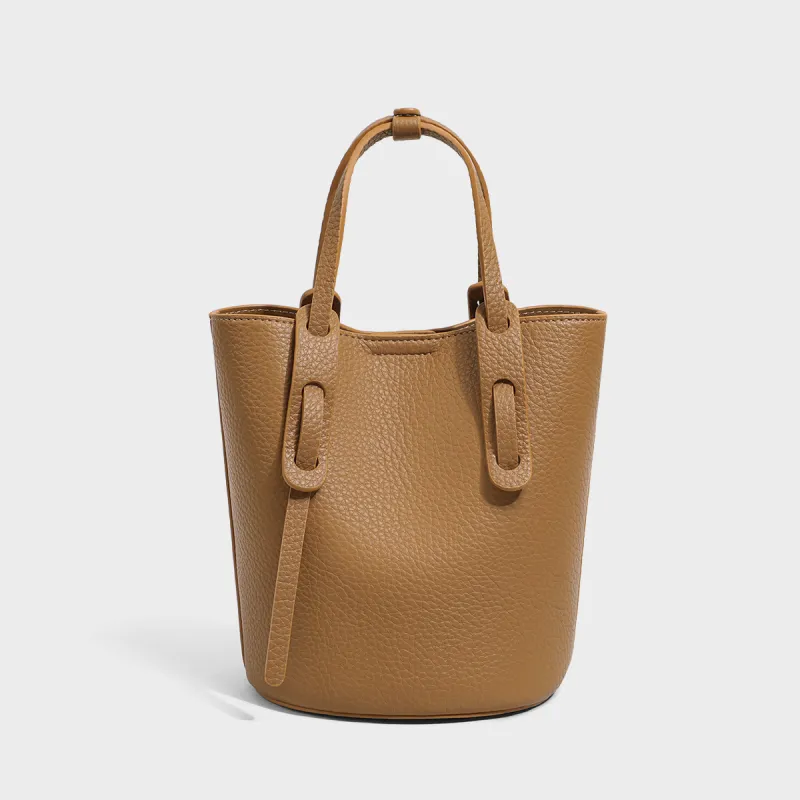 MILLIE'S Composite Material Bucket Bags Shoulder Bag Crossbody Bag Handbag Regular Women's Gray-10